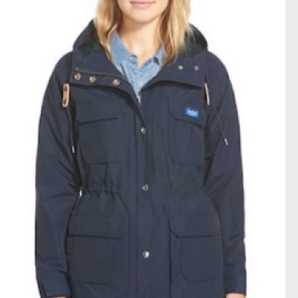 Penfield x Madewell Kasson Jacket Size Small Coral Blue